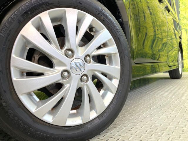 【純正14インチアルミホイール】外観にマッチした純正アルミホイールを装着しております。各種社外アルミホイールや、スタッドレスタイヤも取扱いしております。是非ご相談ください♪