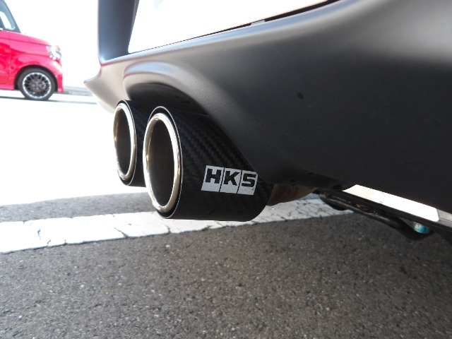 HKSマフラーついてます！（※純正マフラー有）