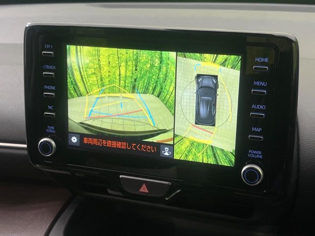【パノラミックビューモニター】専用のカメラにより、上から見下ろしたような視点で360度クルマの周囲を確認することができます☆死角部分も確認しやすく、狭い場所での切り返しや駐車もスムーズに行えます。