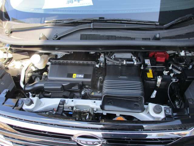 660CCのガソリンエンジンです。当店はこの他のお車も多数展示しております。お探しのお車がございましたらお気軽にご連絡下さい！　Tel　097-543-1137大分日産自動車プレジールu