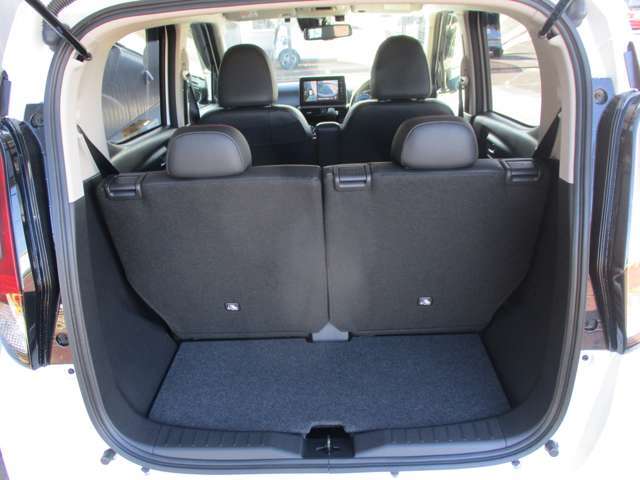 荷物などが載せられるラゲッジスペースです。