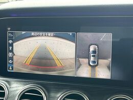 ●パノラミックビューモニター：専用のカメラにより、上から見下ろしたような視点で360度クルマの周囲を確認することができます☆死角部分も確認しやすく、狭い場所での切り返しや駐車もスムーズに行えます。