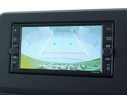 バックカメラ★ナビ画面に大きく映りますしガイド線が出ますので駐車もラクラク♪