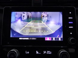 バックカメラの画像です。ガイドラインがスムースな車庫入れをサポートいたします！車庫入れの安心感がアップしますね☆