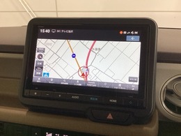 ギャザズナビ搭載です。知らない道も安心ですね！