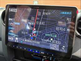 新品ALPINE11インチフローティングナビ装備！