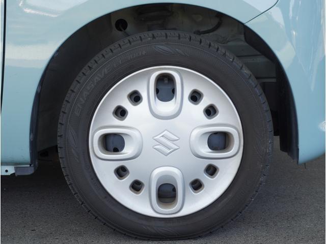 【ホイールキャップ】車に良く似合う純正ホイールキャップが装備されています。ノーマルタイヤ、スタッドレスタイヤもスズキ自販島根にお任せください。
