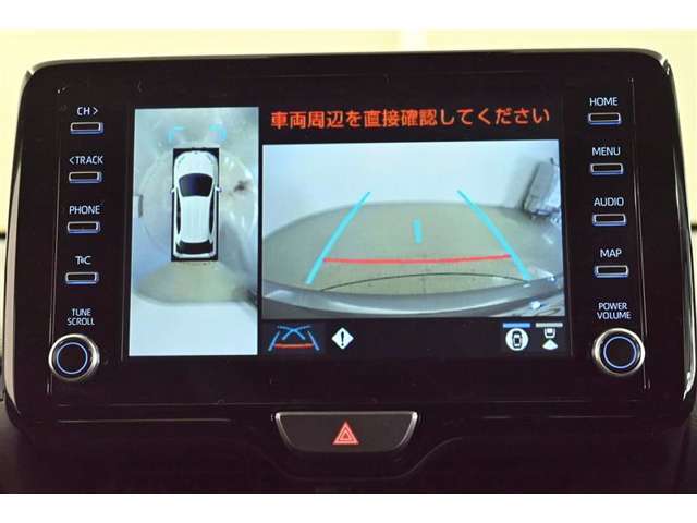 【バックカメラ】バック駐車が苦手な方の強い味方です。後方の状況が一目で分かりますので安心ですね。