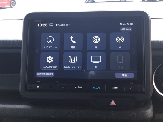 ナビ機能だけではありません、BlueTooth機能やフルセグTVを視聴可能等、オーディオ機能も充実しています。