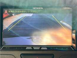 バックガイドモニターで、後方を確認しながら安心して駐車することができます。運転初心者も熟練者も必須の機能ですよ！