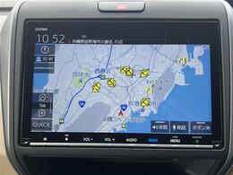 【カーナビ】『カーナビ』の画像になります。ナビ利用時のマップ表示は見やすく、いつものドライブがグッと楽しくなります！