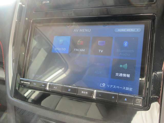 ★オーディオソースになります。フルセグTV・Bluetoothオーディオ・CD・DVDの再生が可能です。