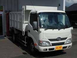 ディーゼル、4WD、マニュアル、ABS、深ダンプ、3t、荷台内寸約：L310xW175xH101