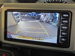 バックガイドモニター付なので駐車が苦手な方でも安心ですね！