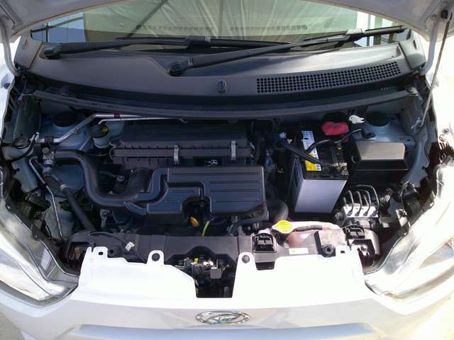660CC、水冷直列3気筒DOHC12バルブエンジンです。