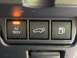 【アクセサリーコンセント】キャンプやスポーツ、アウトドアでのアクティビティはもちろん、災害・停電の際に助けにもなるAC100Vコンセントを装備♪ケータイやタブレット、ゲーム機器の充電にも♪