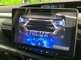 【BIG-X11インチナビ】人気の大画面BIG-Xナビを装備。専用設計で車内の雰囲気にマッチ！ナビ利用時のマップ表示は見やすく、テレビやDVDは臨場感がアップ！いつものドライブがグッと楽しくなります♪
