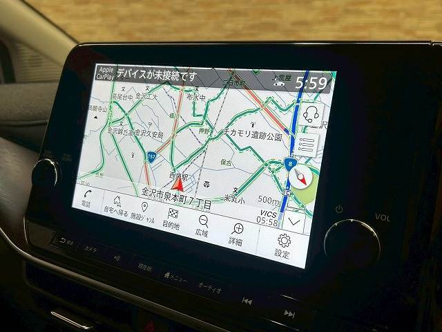 【純正メーカーナビ】装備でフルセグTV視聴やBluetooth等充実装備。