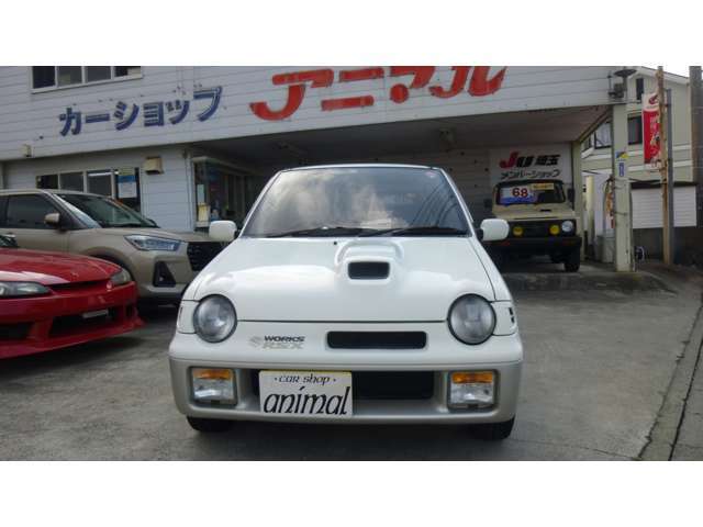 平成3年アルトワークス   3ドア660RS/Xターボ      パールホワイトIIトン カラー2オーナー 車  禁煙ガレージ保管  入荷致しました。