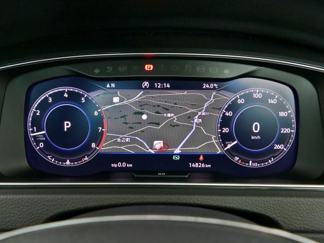 デジタルメータークラスター「Active Info Display」　お好みに合わせて様々な表示が可能です