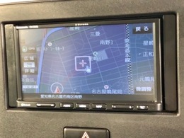 社外ナビ搭載です。知らない道も安心ですね！