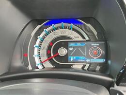 メーターパネルはこんな感じです！シンプルなデザインで分かりやすいです！