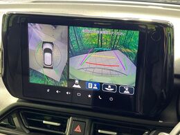 【全方位モニター用カメラ】専用のカメラにより、上から見下ろしたような視点で360度クルマの周囲を確認することができます☆死角部分も確認しやすく、狭い場所での切り返しや駐車もスムーズに行えます。