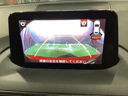 うれしいバックモニター付！後退時の不安感によるストレスから開放してくれます。