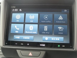 ホンダ純正ギャザズ8インチディスプレイオーディオです（VX-240ZFE）。Bluetooth音楽再生・ハンズフリーがご使用できます。Apple CarPlay/Android Auto対応です！