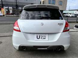 リアビューです。ぜひ車両確認にいらしてください。