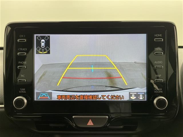 【バックカメラ】駐車が苦手な方でも映像で後方の安全確認もしっかり♪見えない死角の部分や距離感などモニター確認することが可能です！