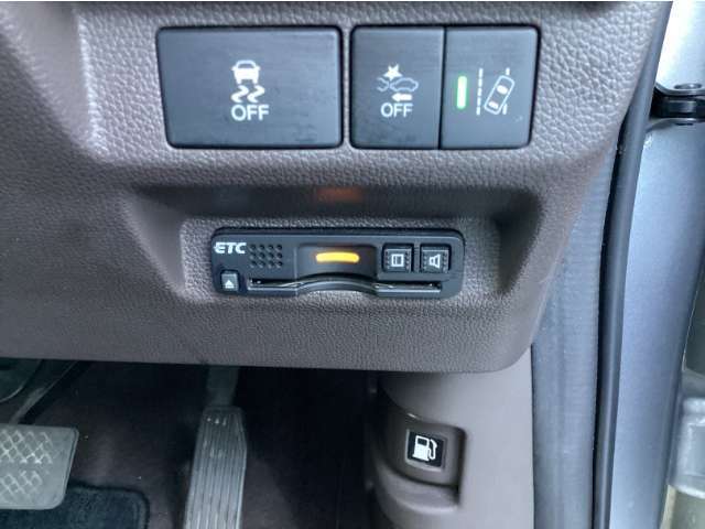 ETCも装備済み。スムーズなご移動に必須アイテムですね！
