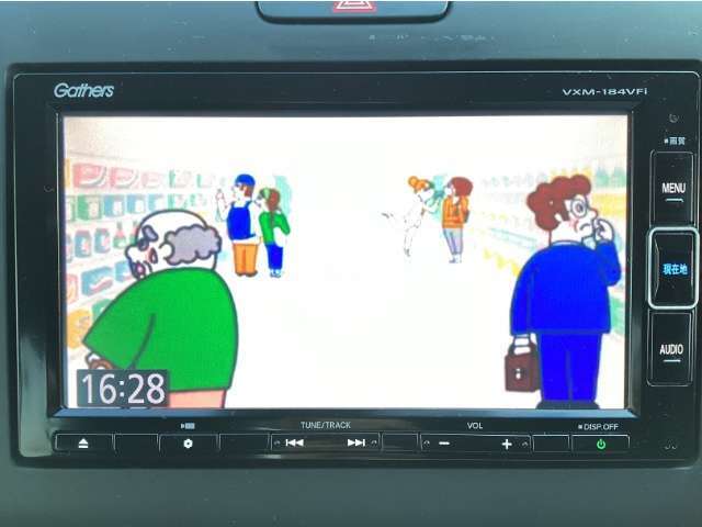 TV付きの車となっております。送迎時の待ち時間などとてもお役に立ちます。