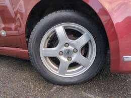 155/65R14！社外14インチAWスタッドレスタイヤ装着済！