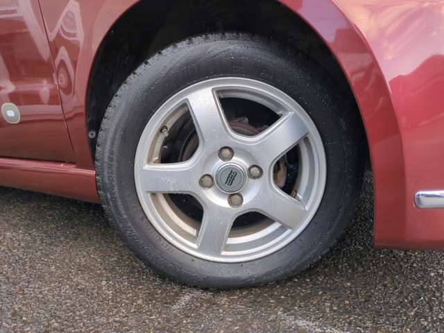 155/65R14！社外14インチAWスタッドレスタイヤ装着済！