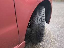 155/65R14！社外14インチAWスタッドレスタイヤ装着済！