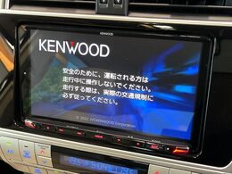 【大画面ナビ】人気の大型9インチナビを装備。存在感のある大画面はインパクト大！ナビ利用時のマップ表示は見やすく、テレビやDVDは臨場感がアップ！いつものドライブがグッと楽しくなります♪