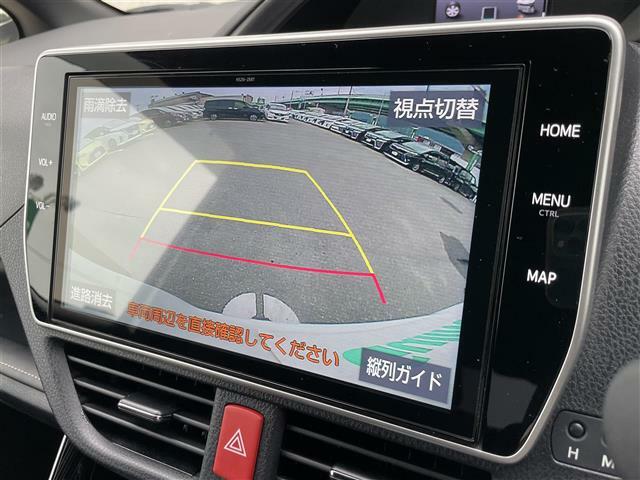 【　バックモニター　】簡単に後方の安全確認ができます。駐車が苦手な方にもオススメな便利機能です♪
