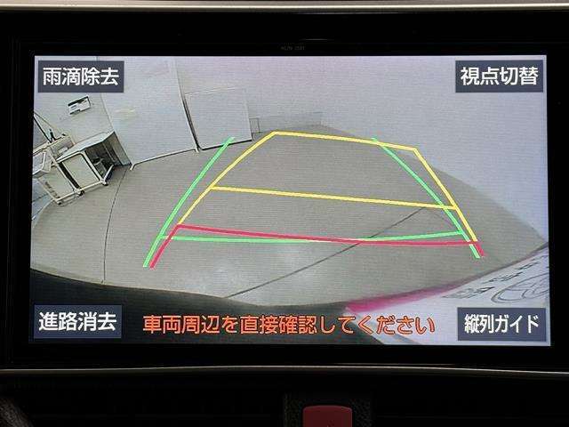 バックモニター付なので後退時に後方が見えるので安心。　車は構造上、死角がたくさんなので万が一を考えると必須ですね。　あくまで補助の為の装備、バックは目視で確認する事が重要ですよ。