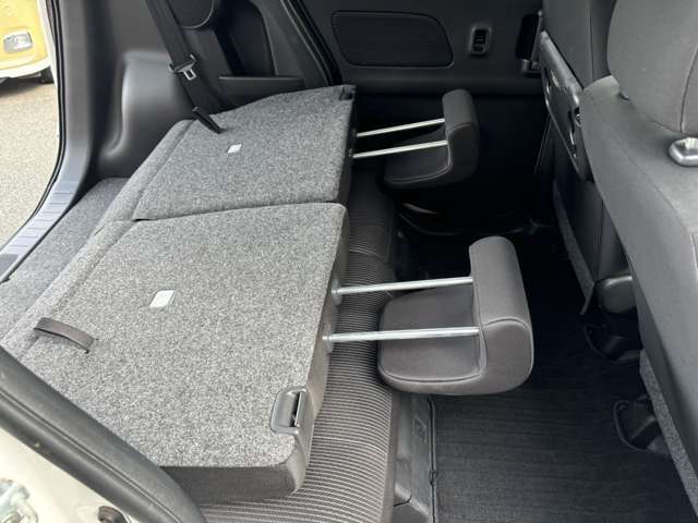 フラットにするとこんなにも広くなります！