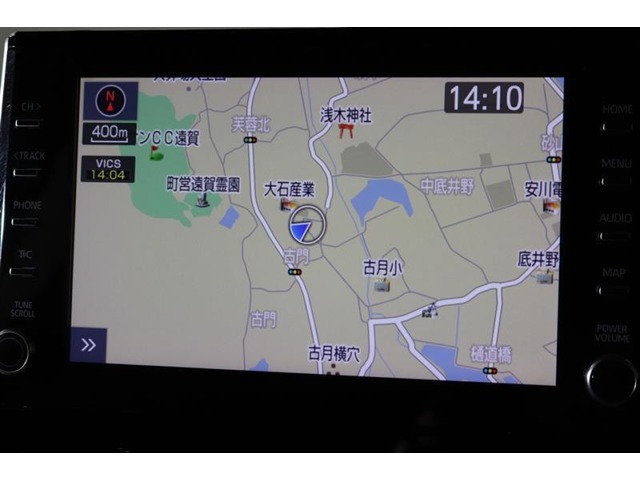 ナビ付きで遠くのドライブでも安心して目的地まで案内してくれます。