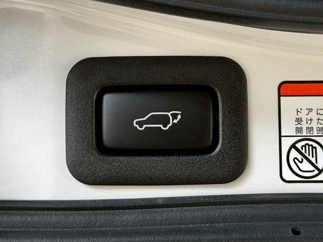 【電動リアゲート】ボタンひとつで大きなゲートも簡単に開閉可能です。高級車ならではの装備は嬉しいですね。