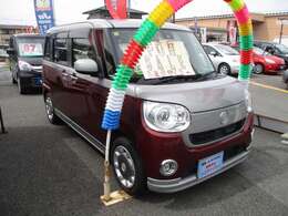 右前からの画像です　熊本インターより光の森経由菊陽町にじの森近くの高速沿い　または、植木インターより北バイパス経由新地団地近くの高速沿いに。カーセンサーフリーダイヤル　0078-6002-621735