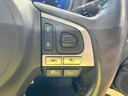 先進運転支援システムのアイサイトVer3搭載！！もしもの時も安心感がありますね！！クルーズコントロールも連動していてとっても便利ですね！！