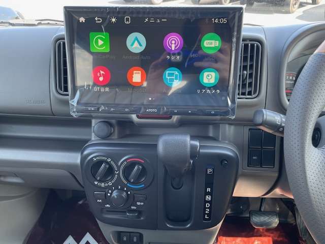 4WD　ハイルーフPC　littleD　フェイスチェンジ　マッチペイント　リヤバンパー　DAMD　リトルディ　リヤコーナーセンサー　マッドヴァンスX　木目コンビハンドル　シートカバー　ラバーマット