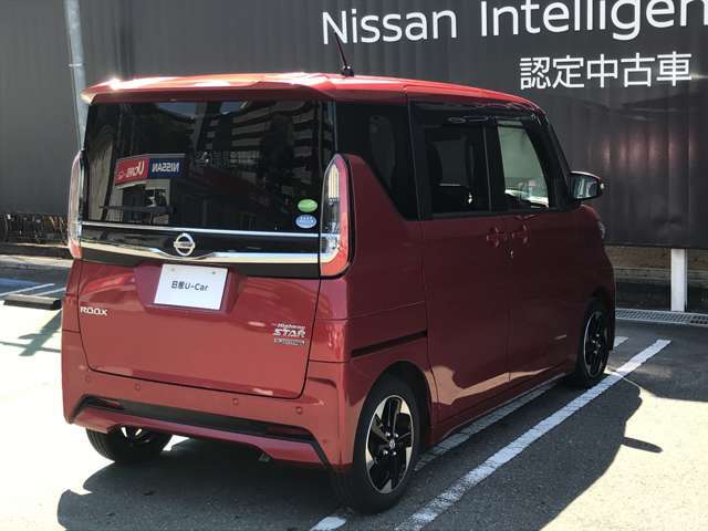 ボリュームのあるリヤのスタイリング。