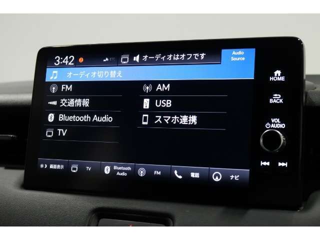 ナビゲーションももちろん装備☆多彩な機能で快適ドライブをアシスト☆オーディオ機能も充実していますね☆