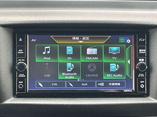車内がさらに盛り上がる充実のエンターテイメント装備