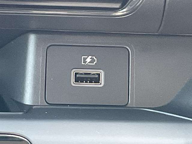 スマートホンなどを充電するUSB電源ポートも付いています。