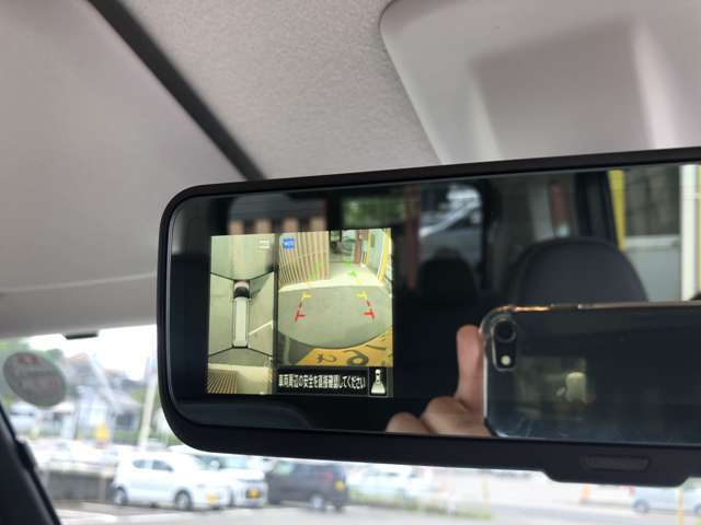 ミラーでも確認できます(^o^)